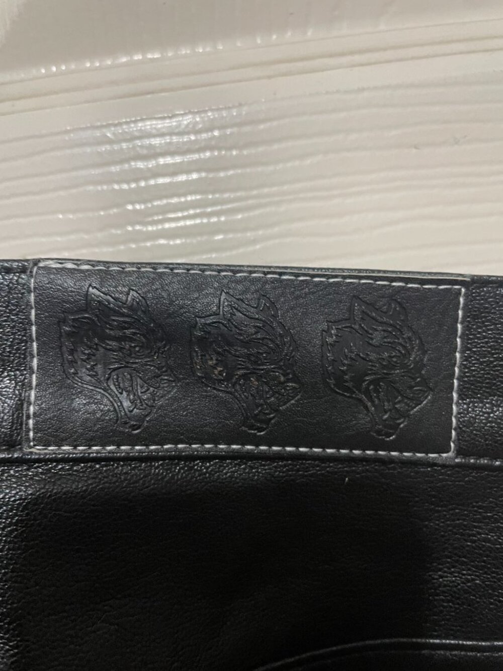 Darc Sport Smoke Faux Leather Flare Pants Size 36 NWT! - Picture 8 of 8